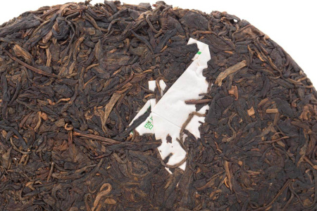 Pressed Raw Pu-erh Tea - Шэн пуэр 2007 г. «Мэнхай Баньчжан Чжэншань» блин 357 г, 