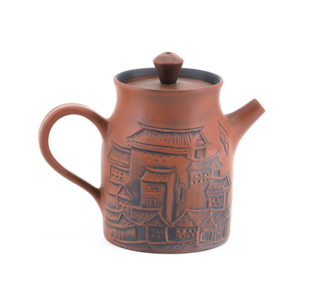 Jianshui, Yunnan clay teapot "City Bustle", 170 ml. Price: ₽17,080 rub.