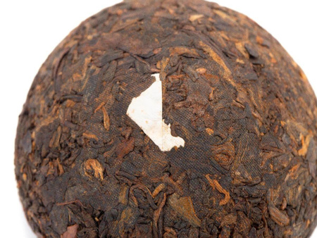 Pressed Rip Pu-erh Tea - Шу пуэр 2016 г. «Мэнхайское гнездо» завода «Чашуван» 100 г, 