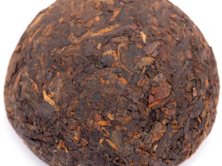 Pressed Rip Pu-erh Tea - Шу пуэр 2016 г. «Мэнхайское гнездо» завода «Чашуван» 100 г, 