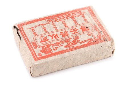 Pressed Rip Pu-erh Tea - Shu puer brick, 500 gr., 