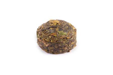 Pressed Raw Pu-erh Tea - Sheng puer "Nomi xiang xiaoto" small nest with the aroma of nomi herb, 