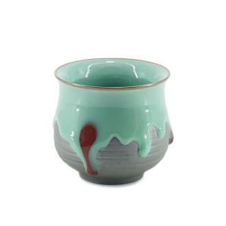 Handmade ceramic bowl "Emerald jug" 110 ml | 茶杯. Price: ₽1,680 rub.