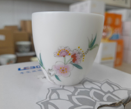 Пиала керамическая ручной росписи "Чайные цветки" | 茶杯. Price: ₽3,040 rub.