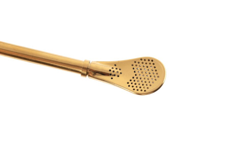 Bombilla for mate (bombilla) metal tube with filter and cleaning brush "Sun". Price: ₽890 rub.