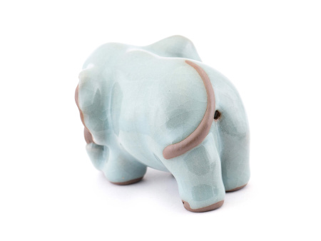 Чайная игрушка «Слоник селадоновый с монетой». Price: ₽1,970 rub.