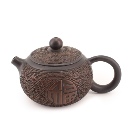 Глиняный чайник из Цзяньшуй, Юньнань "Двухцветный". Price: ₽8,530 rub.