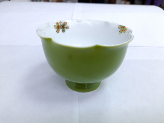 Уцененная пиала авторская "Зелёный луг", 100 мл | 茶杯. Price: ₽3,070 rub.