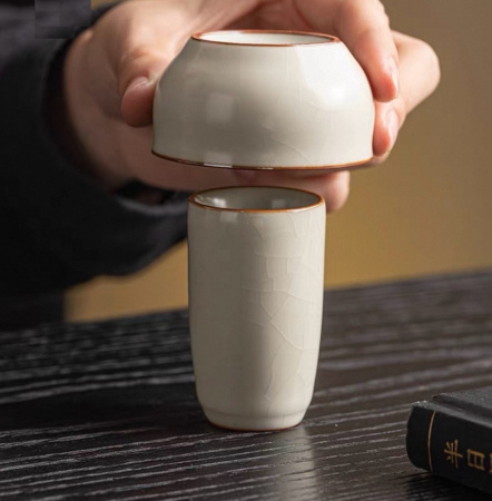 Пиала селадоновая ручной росписи "Бытие", 70 мл | 茶杯. Price:  rub.