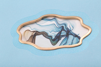 Gift wrapping with jars for loose tea "Tea Tide". Price: ₽5,420 rub.