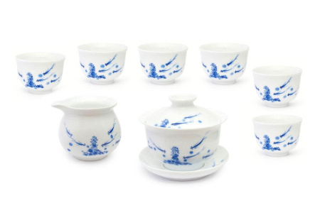 Tea set "Fish in the pond". Price: ₽12,580 rub.