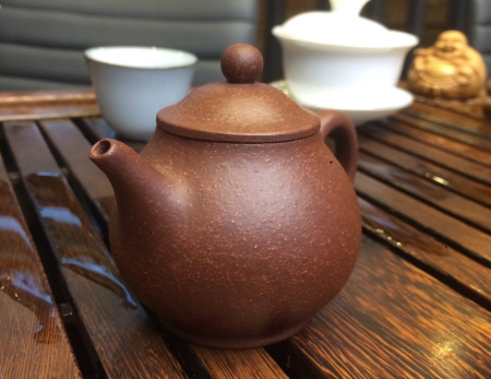 Yixing clay teapot "Maiden's Secret" by master Gao Wenyi, 130 ml.. Price: ₽21,570 rub.
