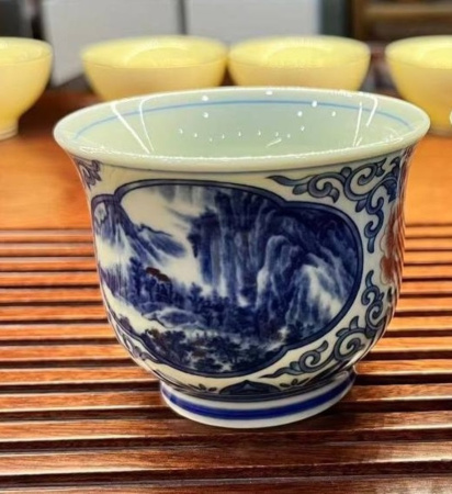 Пиала керамическая "Простор", 100 мл | 茶杯. Price: ₽1,470 rub.