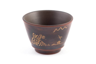 Пиала из Циньчжоу «Беседка у моря», 70 мл. | 茶杯. Price: ₽1,090 rub.