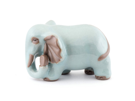 Чайная игрушка «Слоник селадоновый с монетой». Price: ₽1,970 rub.