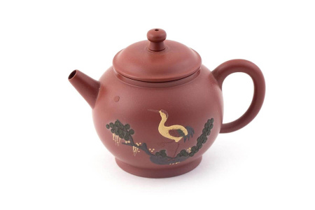 Чайник глиняный "Танец журавля", 220 мл. Price: ₽8,800 rub.