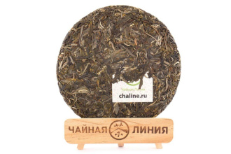 Chaline Pu-erh Tea - Sheng puer "Wealth" brand "Tea Line" 200 g, 
