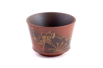 Пиала из Циньчжоу «Золотой лотос», 70 мл. | 茶杯. Price: ₽1,090 rub.