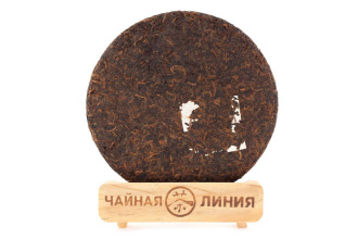 Pressed Rip Pu-erh Tea - Шу пуэр 2012 г. «Императорский чай Биндао» завода «Юнфа» 400 г, 