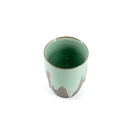 Handmade ceramic bowl "Green of the Ming Dynasty", 170 ml | 茶杯. Price: ₽2,190 rub.