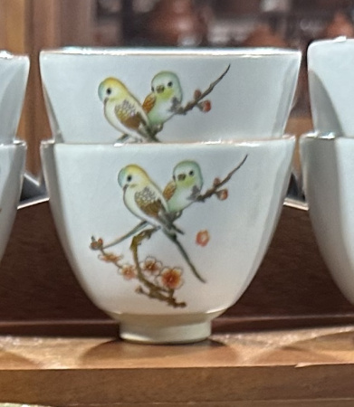 Пиала фарфоровая "Два попугайчика" | 茶杯. Price: ₽1,520 rub.