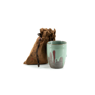 Пиала керамическая ручной работы "Зеленый цвет династии Мин", 170 мл | 茶杯. Price: ₽2,190 rub.