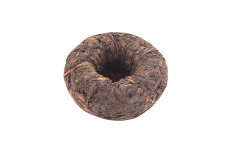Pressed Rip Pu-erh Tea - Шу пуэр 2019 г. завода «Цицай фэнхуан» гнездо 100 г, 