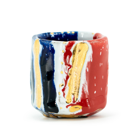 Sino ceramic bowl "Another Dimension" by master Huang Ronghua, 60 ml | 茶杯. Price: ₽20,470 rub.