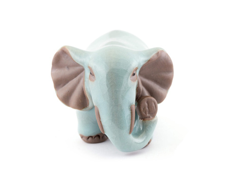 Чайная игрушка «Слоник селадоновый с монетой». Price: ₽1,970 rub.