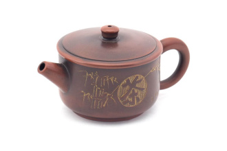 Исинский глиняный чайник «Бамбуковая роща» мастер Ин Хуаюй. Price: ₽5,700 rub.