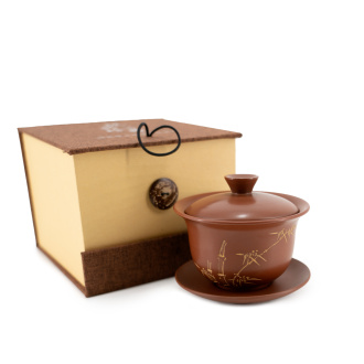 Ceramic Gaiwan from Yixing, Jiangsu "Copper Brown", 180 ml.. Price: ₽11,260 rub.