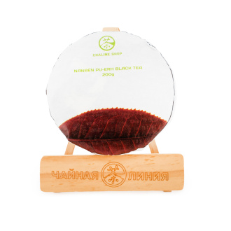 Chaline Pu-erh Tea - Шайхун со старых деревьев деревни Наньбэнь марки "Чайная Линия", 200 гр