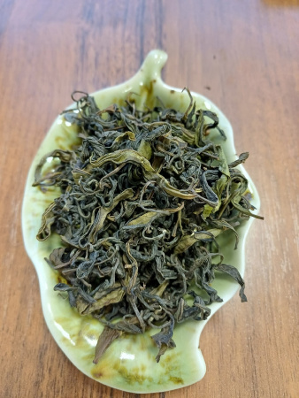 Sochi Oolong Tea - Сочинская габа "Кучерявая", анаэробная легкая ферментация, сильного огня, 