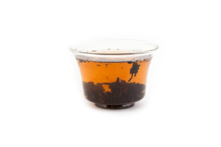Pressed Rip Pu-erh Tea - Шу пуэр 2017 г. «Цзян синь» завода «Чашуван» 357 г, 