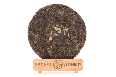 Pressed Raw Pu-erh Tea - Шэн пуэр 2009 г. «Биндао ван» бинча 357 г, 