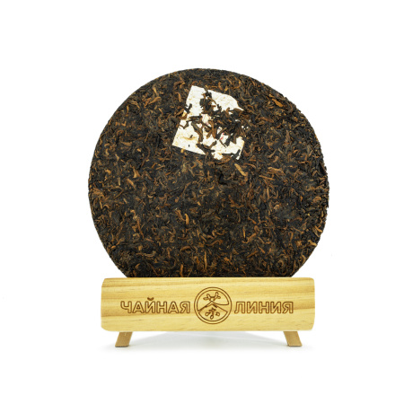 Pressed Rip Pu-erh Tea - Шу пуэр 2016 г. «Юбилейный год обезьяны» завода «Чашуван» 357 г, 