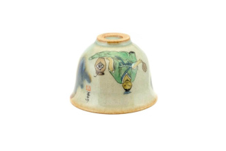 Фарфоровая пиала «Люй пао» ручной росписи, 155 мл. | 茶杯. Price: ₽7,830 rub.