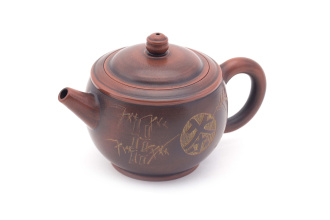 Исинский глиняный чайник «Одинокая ветка» мастер Ин Хуаюй, 180 мл. Price: ₽5,250 rub.