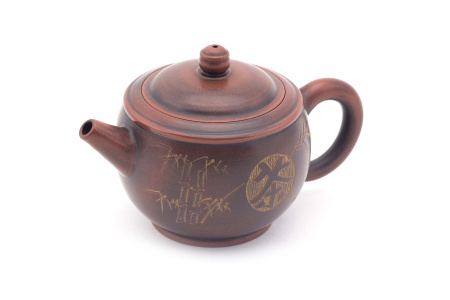 Исинский глиняный чайник «Одинокая ветка» мастер Ин Хуаюй, 180 мл. Price: ₽5,250 rub.