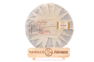 Pressed Rip Pu-erh Tea - Шу пуэр 2013 г. «Баньчжан» завода «Чжоуши» 357 г, 