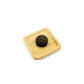 Pressed Rip Pu-erh Tea - Шу пуэр мини точа (маленькое гнездо), 