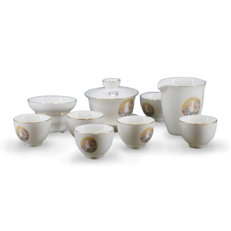 Ceramic set "Garden Rabbit". Price: ₽16,100 rub.