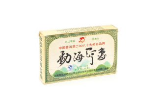 Pressed Raw Pu-erh Tea - Шэн пуэр 2007 г. «Мэнхай иньсян чжуань» завода «Сад дракона» 250 г
