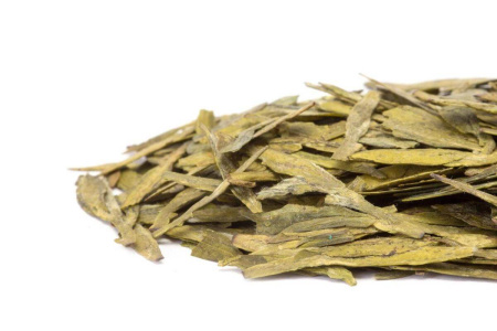 Green tea Shi Feng Longjing 1 (The Dragon Well of Shi Feng)