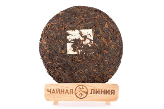 Pressed Rip Pu-erh Tea - Шу пуэр 2013 г. «Баньчжан» завода «Чжоуши» 357 г, 