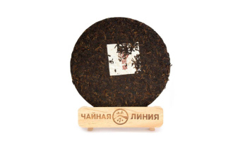 Pressed Rip Pu-erh Tea - Шу пуэр 2017 г. «Чуньбаньчжан» марки «Сяншанхао» завода «Чжоуши» 357 г, 