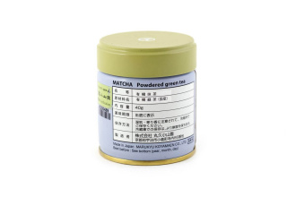 Japanese Tea - Порошковый чай маття (матча) баночка 40 грамм, 