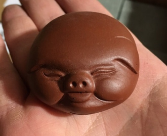 Чайная игрушка «Глиняный поросёнок». Цена: 900 ₽ руб.