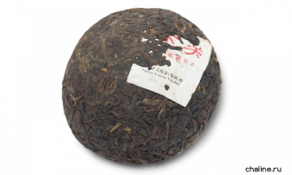Pressed Rip Pu-erh Tea - Шу пуэр 2015 г. «Гнездо пуэра» завода «Сягуань» 100 г, 