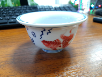 Пиала "Зеркальные карпы", 125 мл. | 茶杯. Price: ₽1,500 rub.